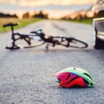 king and beaty - bicycle vs car accident